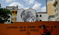 Dans le quartier madrilène de Vallecas, le 17 septembre 2020