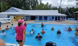 Saint-Paul : clôture d’octobre rose à la piscine Lisette Talate