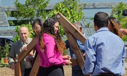 Le Port : pose de la première pierre de la nouvelle école d'architecture