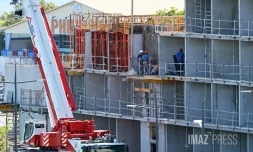 chantier BTP à gillot 