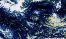 Savannah, la tempête tropicale modérée se trouve 3.080 km de La Réunion