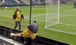 [Vidéo] Angleterre : en état d’ébriété, la mascotte d’une équipe de football exclue de son stade