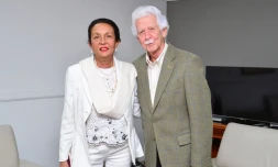 Huguette Bello et Paul Béranger
