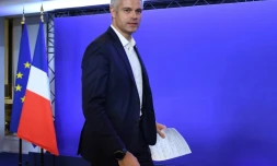 Le président des Républicains Laurent Wauquiez, le 13 décembre 2017 à Paris