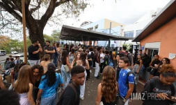 Grève au lycée Bellepierre
