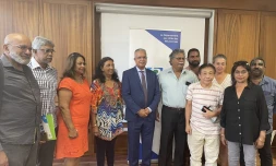 Cyrille Melchior reçoit le collectif pour le maintien de la ligne Réunion/Inde 