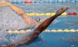 Troisième journée du meeting de natation de l'océan indien