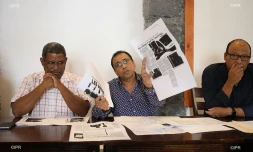 conférence de presse de Ibrahim Patel