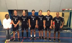 équipe de volley ball saint-pauloise remporte un championnat UNSS