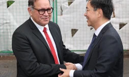 Saint-Pierre : le consul général de Chine à Saint-Pierre