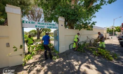 Nettoyage des écoles du Port apres belal