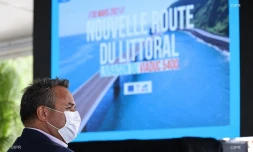 NRL : viaduc inauguré par le président-candidat, demi-route toujours fermée