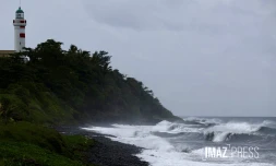 approche du cyclone Garance 