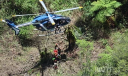 Crash dans le Cirque de Salazie