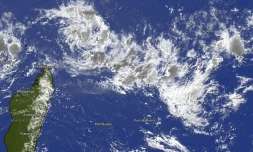 Une zone perturbée à 1.355 km au nord de La Réunion
