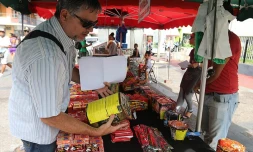 Vente ambulante de pétards