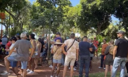Manifestation contre Mahorais