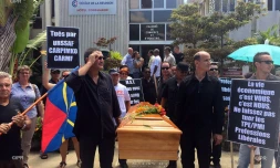 Manifestation contre le Régime social des indépendants (RSI)