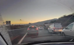 Accident sur l'échangeur de Bellemène, près d'un km de bouchon vers le nord