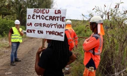 Bois Blanc : des engins de chantier sur la carrière