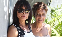 Anne-Marie Collomp et sa famille