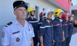 Les Avirons: Éric Maillot prend le commandement du centre d’incendie et de secours