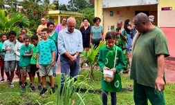 jardins de tisanes, enfant, visite, biodiversité 