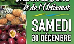 Le marché du terroir et de l?artisanat cet après-midi à Saint-André.