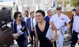 Annick Girardin en visite à l'OPMR le 19 septembre 2019 