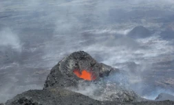 Eruption volcan de la Fournaise
