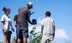 Le Département : immersion dans la nature pour écoliers de Petite-île