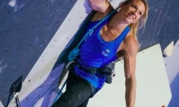 La Réunionnaise Manon Hily rayonne en finale de coupe du monde d'escalade