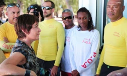 Annick Girardin visite 9 septembre 2017