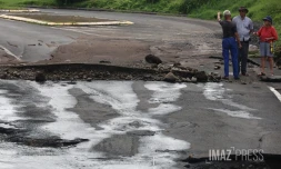 Radier submergée au Gol Saint-Louis