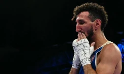 Le boxeur Sofiane Oumiha 