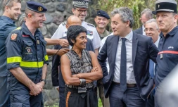 Ericka Bareigts et Gérald Darmanin à la Montagne