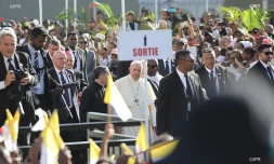 visite du pape à maurice