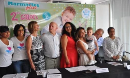 Conférence de presse : 2e salon du bébé à la Halle des Manifestations du Port