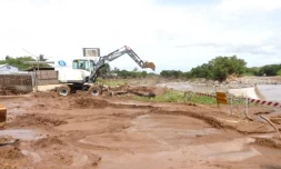 Dès ce vendredi, les services de la Ville de Saint-Pierre travaillent au nettoyage