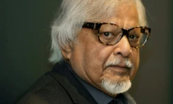 Arun Gandhi, petit fils du Mahatma Ă Paris, le 29 janvier 2018