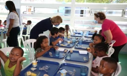 Saint-Pierre : un petit déjeuner varié et équilibré pour les écoliers
