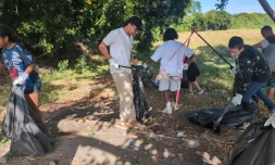  220 litres de déchets collectés lors d’une journée dédiée à l’inclusion et à l’environnement