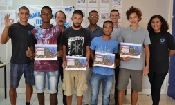 Six Saint-Leusien diplômés de plongée