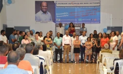 premier rassemblement politique pour Erick Gangama