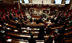 L'hémicycle de l'Assemblée nationale, le 5 novembre 2025