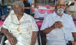 Saint-Pierre : les époux Tionohoue célèbre leur 60 ans de mariage 