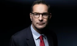 Le directeur de l'IGPN, Stéphane Hardouin, le 17 octobre 2025 à Paris ( AFP / JOEL SAGET )