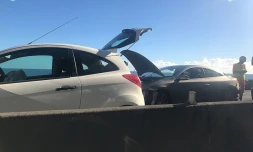 Accident route du littoral 10/05/17