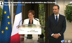 Sébastien Lecornu et Annick Girardin