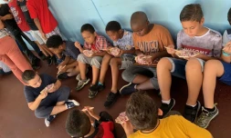 Déploiement du programme " Fruits et légumes à l'école " à Saint-Denis